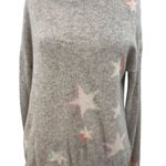 360 Cashmere  Shadow Star Pullover Sweater 100%‎ Cashmere Gray Size Small Photo 4
