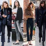 Current/Elliott Current Elliott the kick jean in jet black w/ raw hem Photo 2