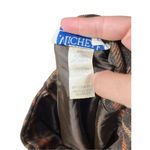 Vintage Michele Wool Blend Tartan Fringe Plaid School Girl Faux Wrap Skirt S Orange Photo 7