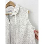 NEW Keren Hart Women's Quilted Zip Down Sleeveless Vest Large Karen Hart White Photo 2