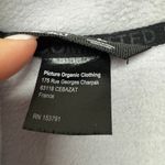 Picture Organic Arcca 1/4 Snap Fleece Sweatshirt Gray Lavender Womens Size Large Photo 6