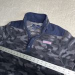 Vineyard Vines Women's Small Shep Shirt Fleece 1/4 Snap Button Camo Photo 3