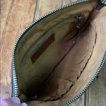 Patricia Nash  Embossed brown Leather wristlet Clutch Photo 5