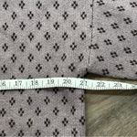 Boutique Knit Sweater Pullover Ribbed Crew Neck Purple Aztec Women’s Size Large Photo 10