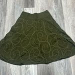 Sunny Leigh  Embroidered A Line Skirt Size 4 Photo 4