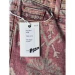 MOTHER Flared Jeans Women's Printed Bootcut Denim Orange Pink Pattern Size 27 Photo 9