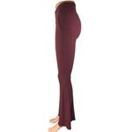 Outdoor Voices Superform Women's Red Maroon Ribbed Knit Bootcut Flared Pants S Photo 1