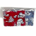 Vera Bradley 2 Beary Merry Pleated Face Mask, Red Photo 3