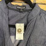 EXPRESS  Chambray Military Style Drees Size Small‎ Photo 5