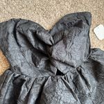 Altar'd State Altar’d State Martine Floral Mini Dress Black bubble dress 80s inspired sz Small Photo 1