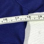 Susie Rose Royal Blue Long Sleeve Cowl Neck Shirt Size Large Photo 7