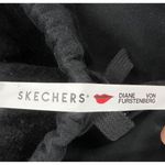 Diane Von Furstenberg  x Skechers Joggers Womens XS Black Fleece Sweatpants Cozy Photo 12