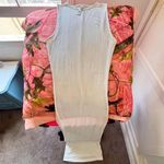 SKIMS cotton rib maxi dress white cream full length Photo 3