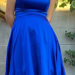 B Darlin Hoco dress blue Photo 2