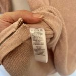 Calvin Klein 3/4 Sleeve Glitter Tunic Womens Sweater Sz L Pink zip Hem Soft Girl Photo 10