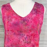 LOST RIVER Sleeveless Hand Batiked Tank Sundress "Dahlia" Photo 1