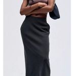 Lululemon Softstreme High-Rise Midi Skirt in Black Photo 3