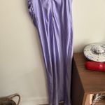 Mate the Label Runaway The‎ Label Purple Slip Dress Cowl Neck Maxi XS Party Cocktail Evening Photo 9