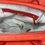 Botkier  red Orange Leather Handbag satchel quiet luxury crossbody purse Photo 9