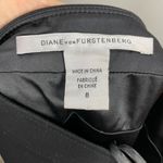 Diane Von Furstenberg  Vicenda Dress Sheath Black US DVF Size 8 Strapless Stretch Photo 6