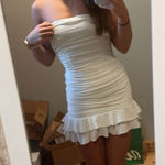 Lucy in the Sky  Mini Dress White Photo 0