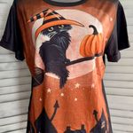 Halloween Shirt, Large Orange Photo 0