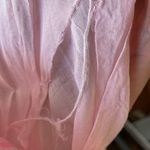 60s Pink Daisy Print High Neck Mini Dress Photo 4