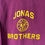 Jonas Brothers The Hoodie Maroon Crewneck Large Red Photo 1
