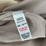 Marks & Spencer Gold Plunge Bishop Sleeve Gown Size L Photo 12