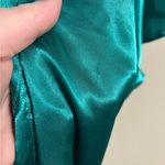 Frederick's of Hollywood  Robe Womens Size Large Short Satin Belted Vintage Photo 2