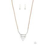 Paparazzi Tulum Totem Brown Necklace (239) Photo 1