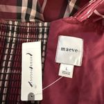 Anthropologie  Maeve mini dress babydoll plaid tartan puff sleeves Photo 5