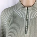Armani Exchange Gray Ribbed Knit Long Sleeve Sweater M Photo 3