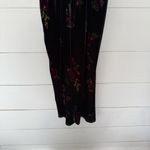 Xhilaration Women’s XS Velvet Velour Floral Jumpsuit Photo 1