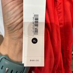 AQUA Red One Shoulder Cut Out One Piece Swimsuit Sz XL NWT Photo 5