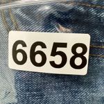 SUBI Bootcut Jeans Women 28 Blue Stretch Low Rise Streetwear Denim Ankle Detail Photo 6