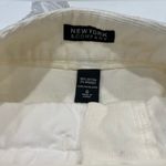New York And Company Ivory Cream Corduroy Knee Length Skirt Size 6 EUC Photo 2
