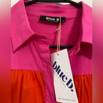 Blue b Colorful Rainbow women’ Dress Red Photo 2