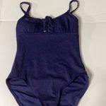 Tommy Bahama New. navy lace front swimsuit. Photo 7