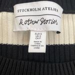 & Other Stories Fall multicolor ribbed knit ballon sleeve sweater Photo 1