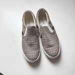 J.Crew Women's Plaid Print Slip-On Sneakers with Elastic Panels Sz 8.5 Photo 4