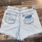 American Eagle distressed Jean shorts size 10 Photo 3