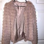 Amazon Tan faux fur jacket Photo 0