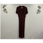 Reformation Danika Midi Dress Prune Small S Photo 1