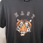 Wildfox Easy Tiger Gray Tee Photo 7