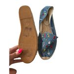 Soludos Multicolor Embroidered Paint Splatter Espadrilles Flats Size 7 Photo 2