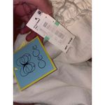 CeCe  White Dress w/ Ruffled‎ Sleeves Crew Neck - Size 8 Photo 1