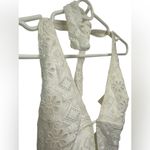 Kate Spade White Embroidered "Half Moon Bay" One piece swimsuit Photo 1