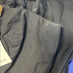 Quince  WOMENS COTTON POPLIN MIDI DRESS BLACK XS NEW WITH TAGS Photo 7