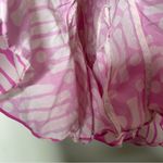 Rhode Pink Ruffle Hilary Mini 100% Cotton Skirt sz S Photo 4